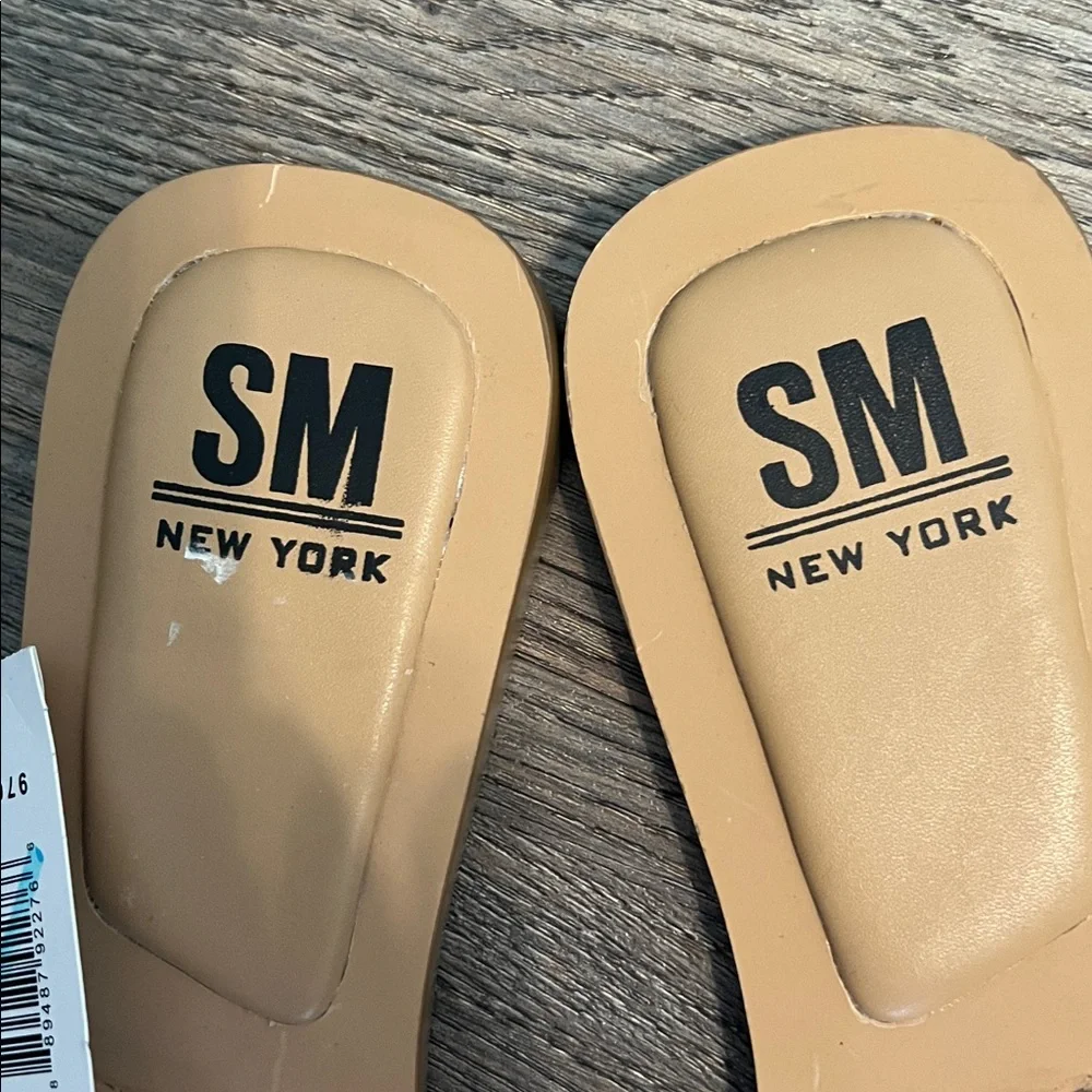 Steve Madden SM New York Women's Melody Tan Sandals Size 9 NWT